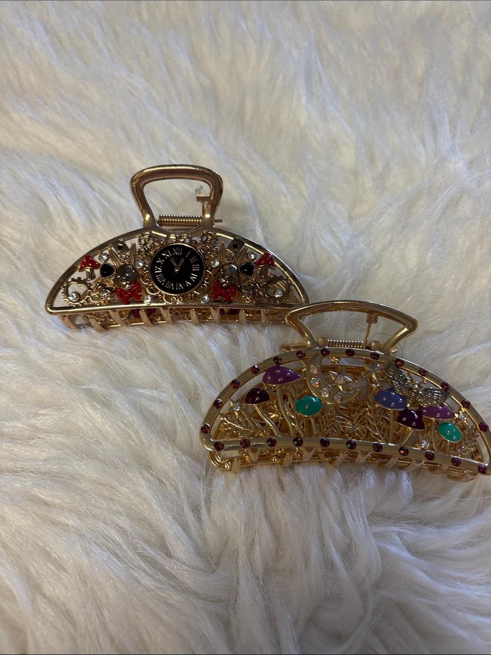 2 pcs Hot topic claw clips new